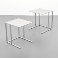 Pair of Antonio Citterio Elios Nesting Tables - Sold for $1,040 on 05-25-2019 (Lot 474).jpg